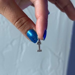 Pandora charm: Initial dangle charm letter “I”